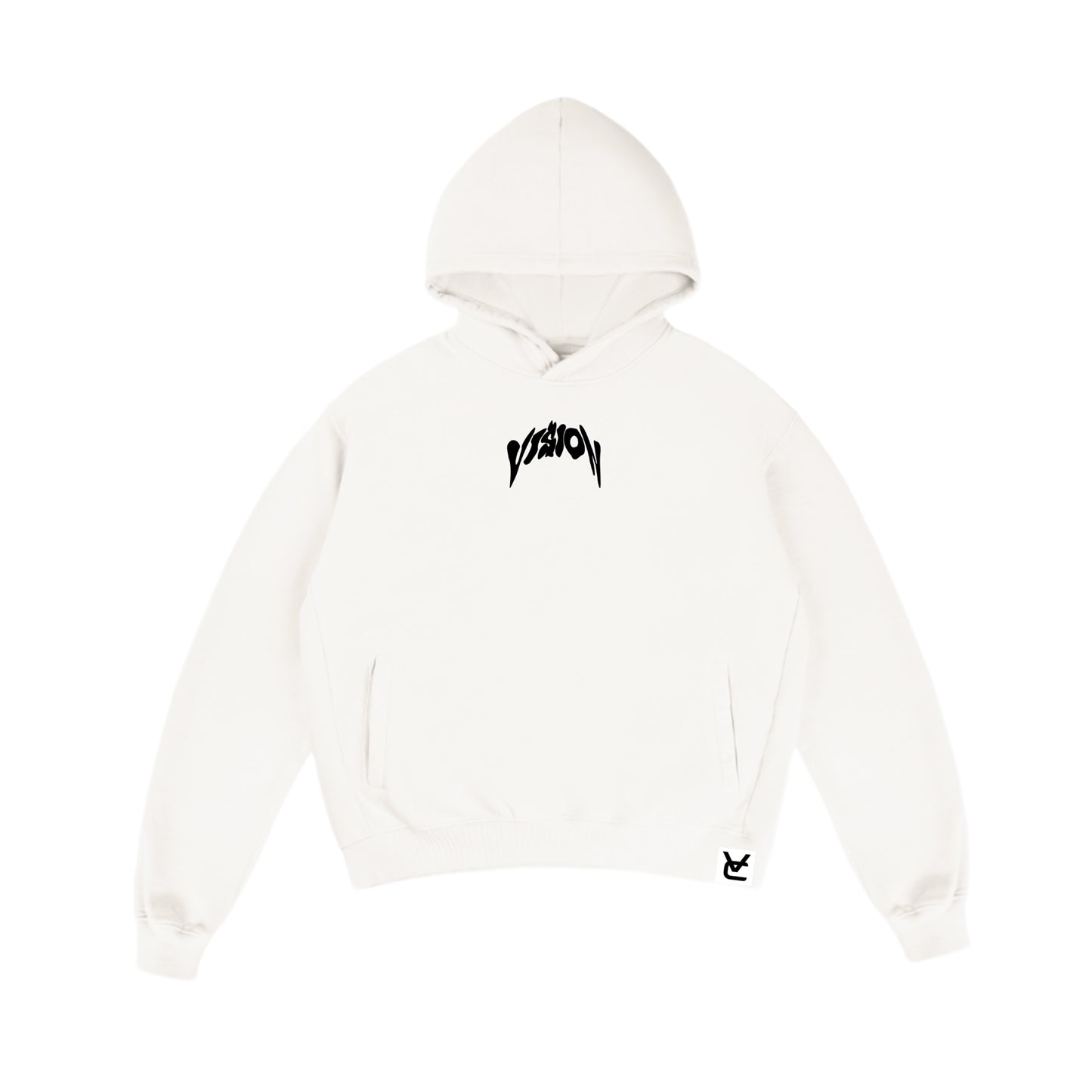 OVERSIZED “WHITE” VIZN HOODIE