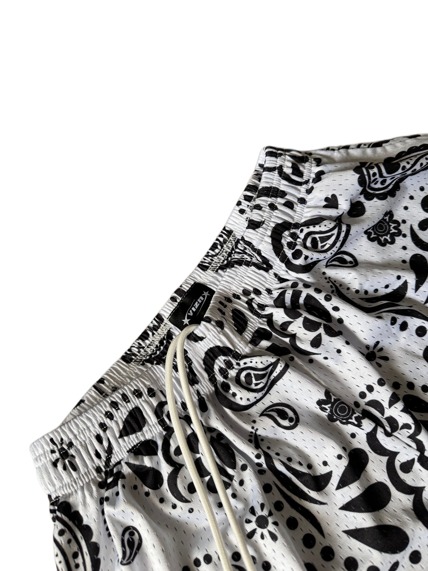 “B&W PAISLEY" VIZN MESH