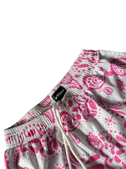 “OG PINK PAISLEY” VIZN MESH