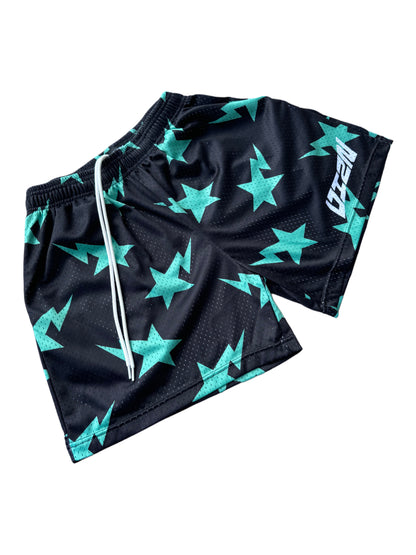 “VIZN STAR” VIZN MESH - DARK FOREST GREEN